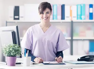 Front desk nurse