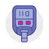 blood glucose monitor icon