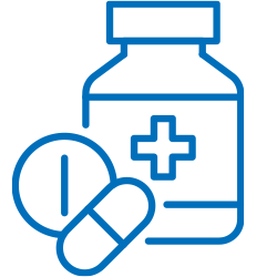Medicine bottle icon