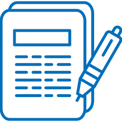 Document signature icon